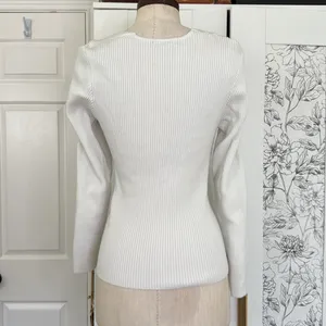 BKE twist front ribbed sweater thumbnail 10