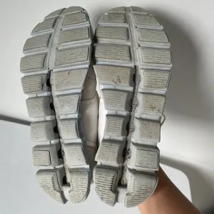 On Running Cloud 5 Athletic Shoes Supportive White Blue Women's Size 9.5 thumbnail 11