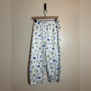 Kate Spade Cropped Pajama Set‎ in Coffee Cup Print thumbnail 4