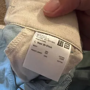Uniqlo large‎ women’s light blue pants thumbnail 6