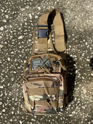 ⚡ Carry Smarter. Stay Organized. Look Tactical. Camo Print Shoulder Bag thumbnail 2