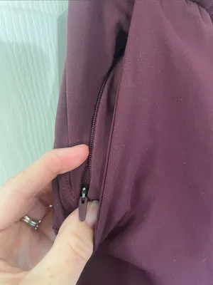 Lululemon Keep Moving Pant Cassis Burgundy Size 8 thumbnail 6