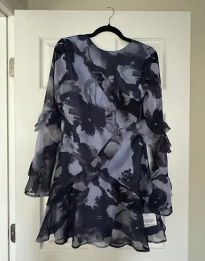 cocktail dress Purple thumbnail 3