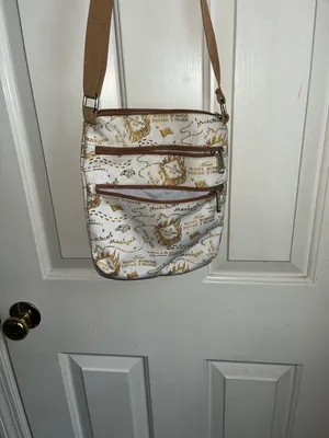 Loungefly Harry Potter Marauder's Map Passport Crossbody Bag 9” by 30” thumbnail 3