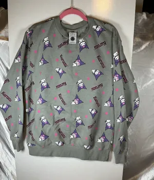Sanrio Kuromi Crewneck Sweater M thumbnail 1