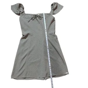 Levi’s Misha Flutter Sleeve Dress in Baby Check Sunny Cream Sz XL‎ thumbnail 7