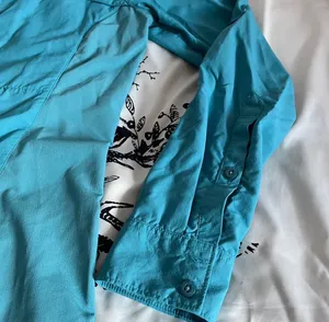 ASCENT Lightweight blue-green sun shirt with that perfect washed, outdoorsy patina thumbnail 5