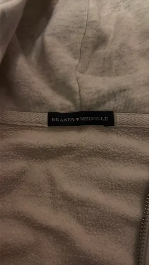 Brandy Melville Zip-Up Hoodie thumbnail 3