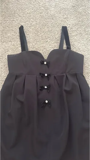 ZARA Black Dress Mini thumbnail 2