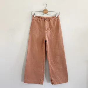 Free People Patti Crop Pants In Rose Size 26 thumbnail 2
