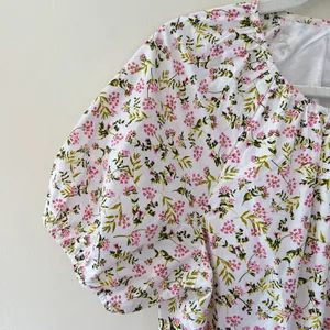 J.Crew Side Cutout Poplin Cotton A-Line Midi Dress White Meadow Floral thumbnail 6