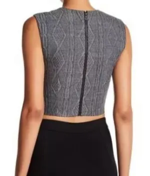 Alice + Olivia Kylnn Tank Crop Top Sz 0 thumbnail 18