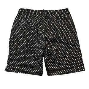 Ann Taylor Bermuda Shorts Womens 10 Black White Geometric Diamond City Shorts thumbnail 3