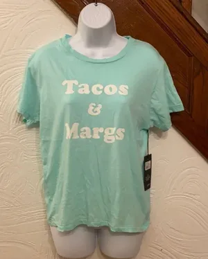 NWT Tacos & Margs tshirt S thumbnail 1