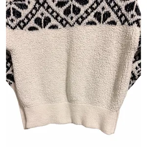 Pilcro Maia Cropped Quarter-Zip‎ Pullover Sweater Women's Size Small thumbnail 6