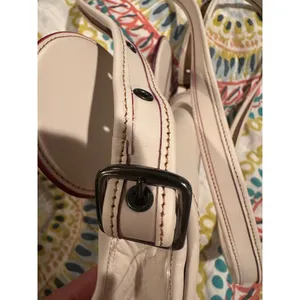 Disney x Coach Patricia Saddle Crossbody With Mickey Mouse Ears Bag Chalk thumbnail 7