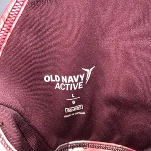 Old Navy Floral Sports Bra - Pink and Purple - Go Dry - Large thumbnail 4