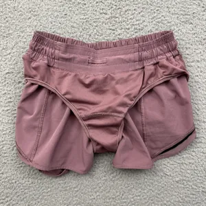Lululemon Hotty Hot Shorts Low Rise 4" Figue Purple Athletic Athleisure Women 4 thumbnail 4