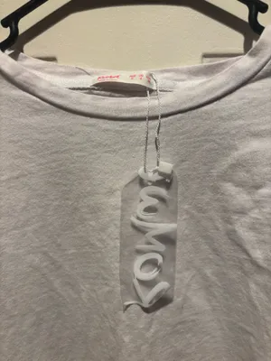 White Layered Striped Long Sleeve  thumbnail 2