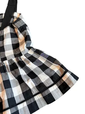 Broome Street x Kate Spade Black White Check Tank Top Shirt Blouse Size 2 Womens thumbnail 12
