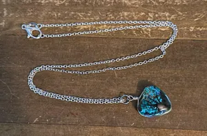 925 silver tree of life heart pendant necklace thumbnail 5
