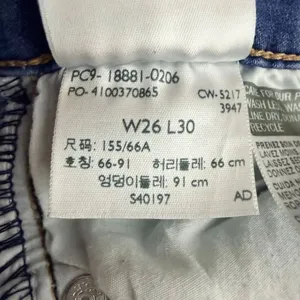 Levi’s 711 Skinny Jeans Medium Wash Size 26 thumbnail 7