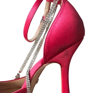 SAM EDELMAN Andie Platform‎ Crystal Heels Pink 9.5 thumbnail 7