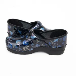 Dansko. Blue Garden Patent Clog.‎ thumbnail 14