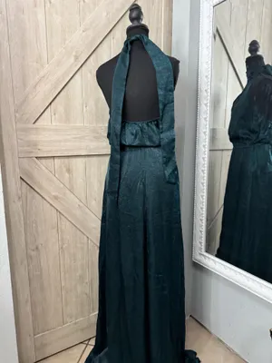 Show me Your Mumu dark green maxi dress - small thumbnail 3