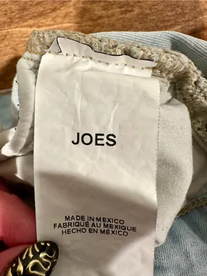 Joe’s Jeans Women’s Size 31 Light Wash High Rise Cropped Wide Leg Jeans thumbnail 5