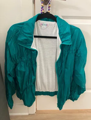 Vintage 80s Jacket Green thumbnail 1
