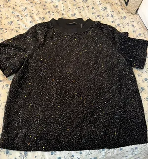 Dolce Cabo sequin top Black thumbnail 1