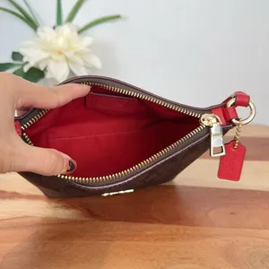 NWT Coach Zip Top Crossbody‎ Bag In Signature Canvas thumbnail 3