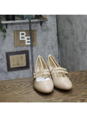 NWT Lifestride Jane Block Heel Pumps with Double Straps Tender Taupe Brown 5M thumbnail 11