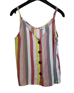 Lily White Stripes Summer XL Pastel Colorful thumbnail 1