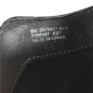 FRYE Rowen Slip-On Cut-Out Leather Ankle Boots Women 8 Black Western Versatile thumbnail 11