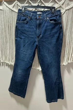 Wrangler Women's Straight Leg Jeans - Indigo Blue thumbnail 1