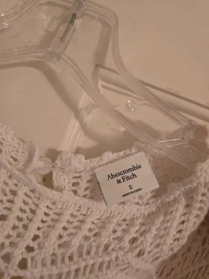 Abercrombie crochet top thumbnail 2