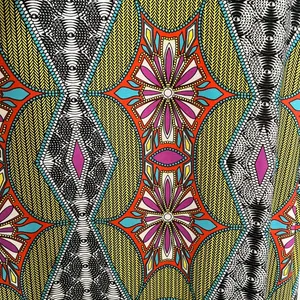 Green and Orange Maxi Skirt for Casual Wear thumbnail 4