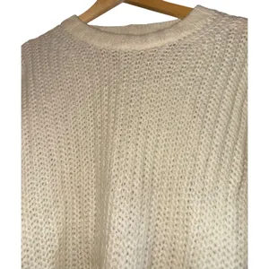 American Eagle Soft Chunky Knit Cream Sweater Womens Small Cozy Preppy Fall Warm thumbnail 2