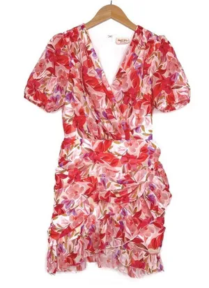 Showpo Floral Pink Mini Dress thumbnail 2