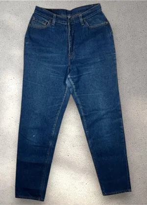 Vintage Womens Levi's 505 Jeans Size 16 Tapered Leg Classic Western Cowgirl thumbnail 1