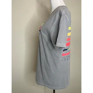 Yellowstone T shirt Bright Back Graphic Tee Sz Medium Cotton thumbnail 3