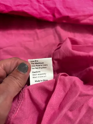 NWT Commense wrap Dress medium Pink thumbnail 7