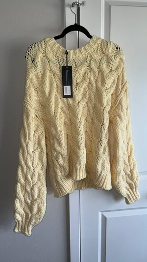 White Fox Boutique Sweater Oversized thumbnail 5
