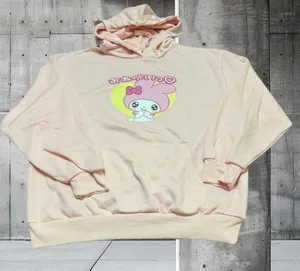 Sanrio Women’s Pink & Yellow My Melody Graphic Hoodie M thumbnail 1