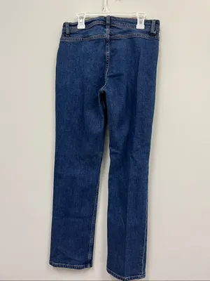 Reformation "Juliana zip Mid Rise Straight Jeans" size 26 thumbnail 3