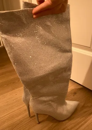 Lulus Rhinestone Boots thumbnail 2