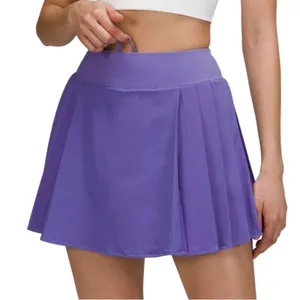 Lululemon Side-Pleat High-Rise Tennis Skirt Charged Indigo Sz 4 Skort thumbnail 5
