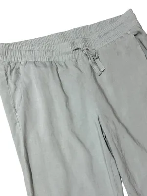 CLOTH & STONE Anthropologie Drawstring Joggers M Sage $88 Retail EUC thumbnail 4